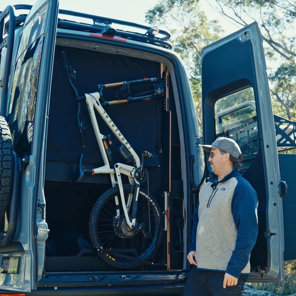 Rear Internal Bike Racks